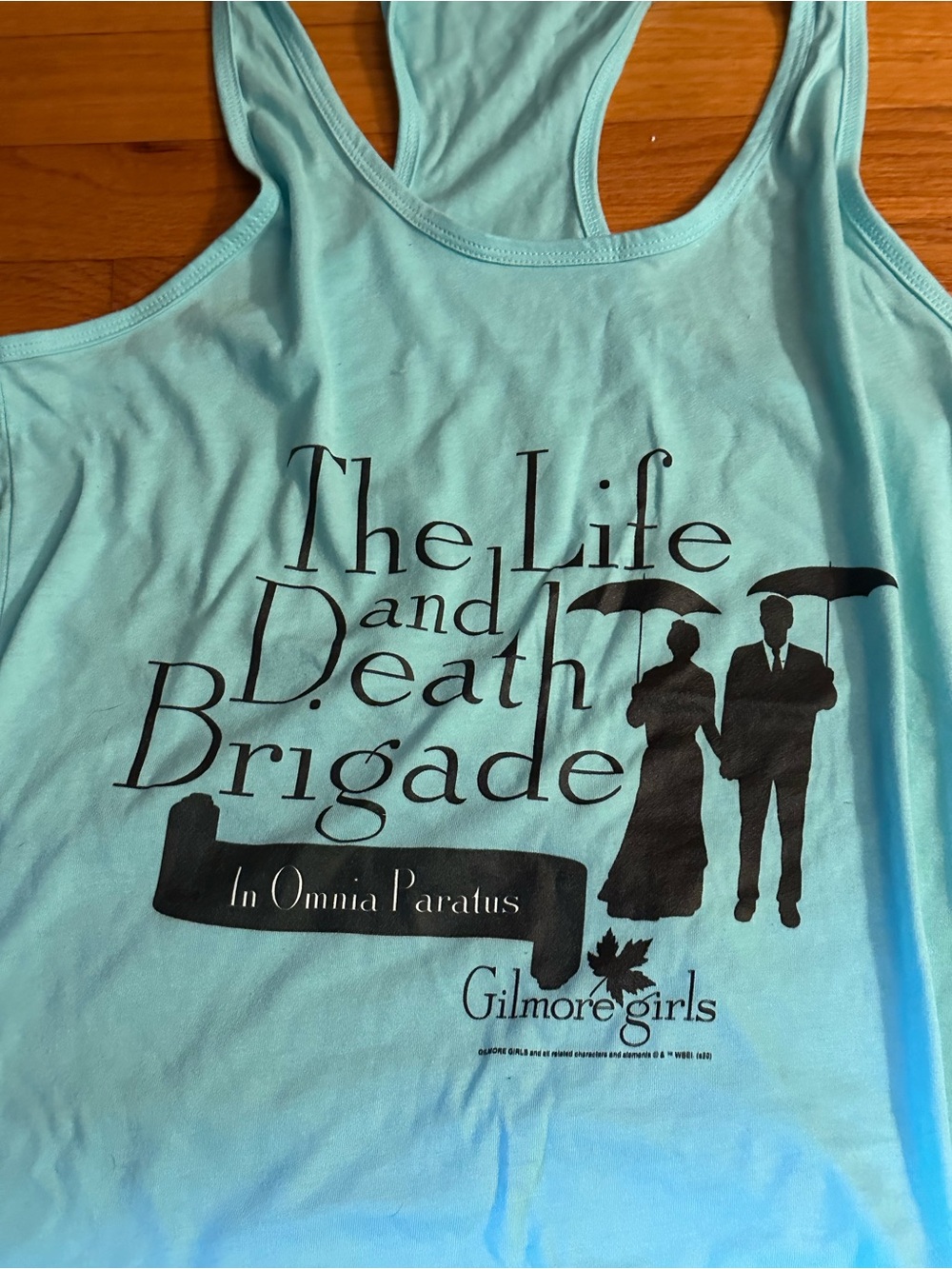 Next Level Apparel Light Aqua Tank Top